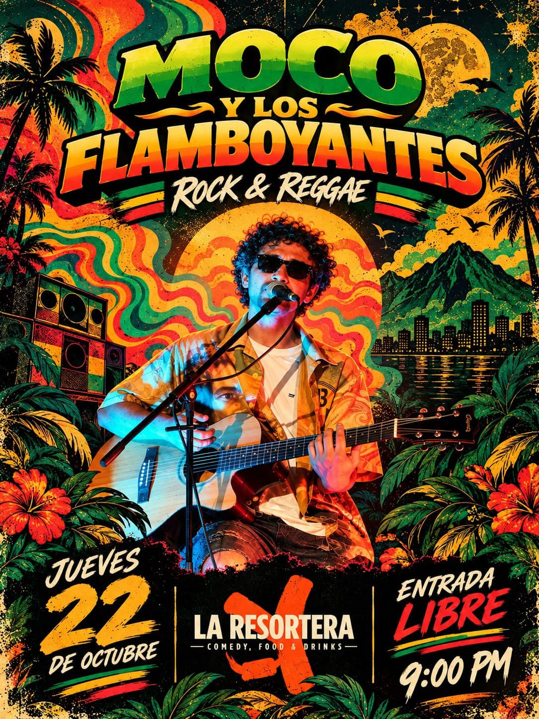 MOCO Y LOS FLAMBOYANTES
