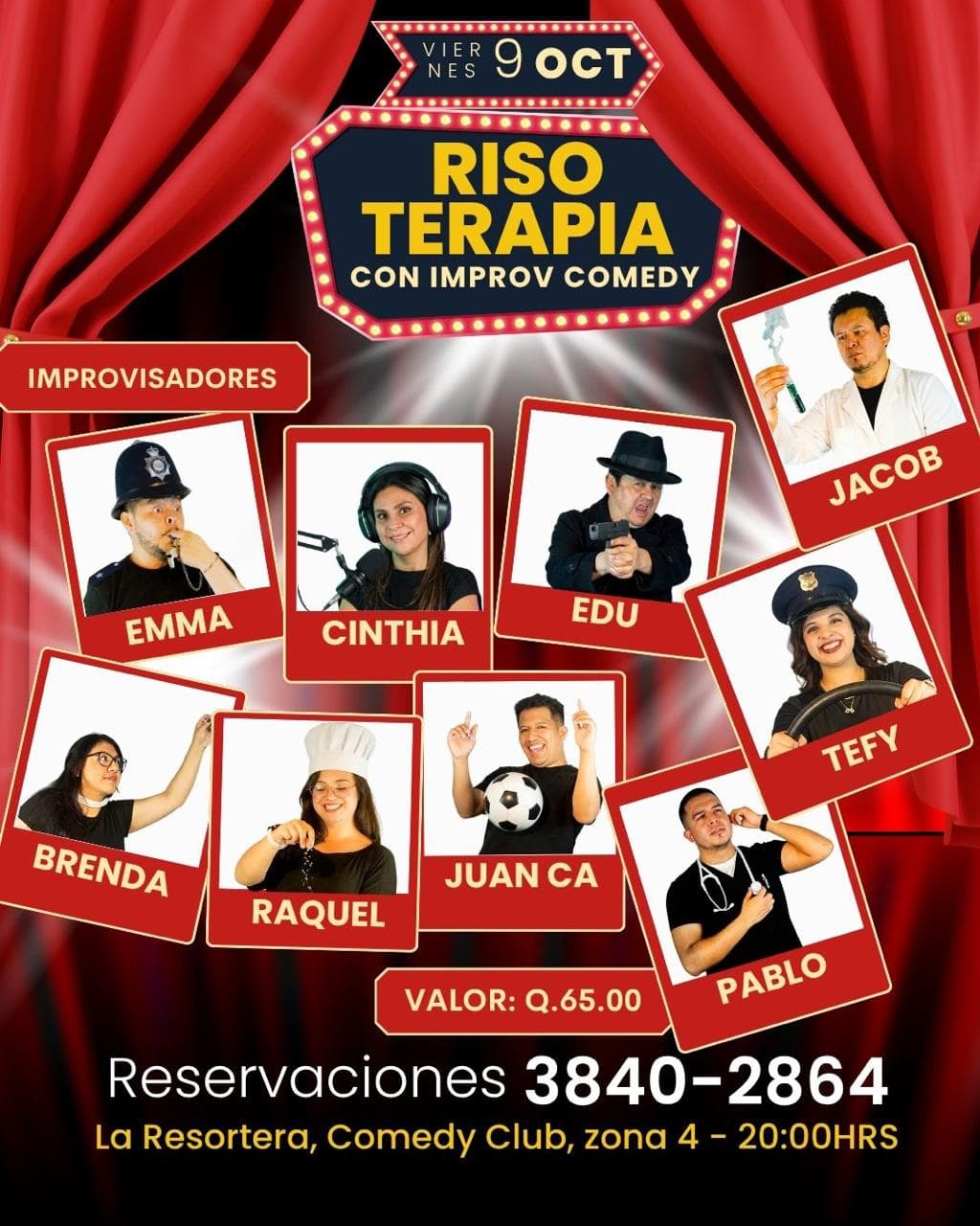 RISOTERAPIA con Improv comedy
